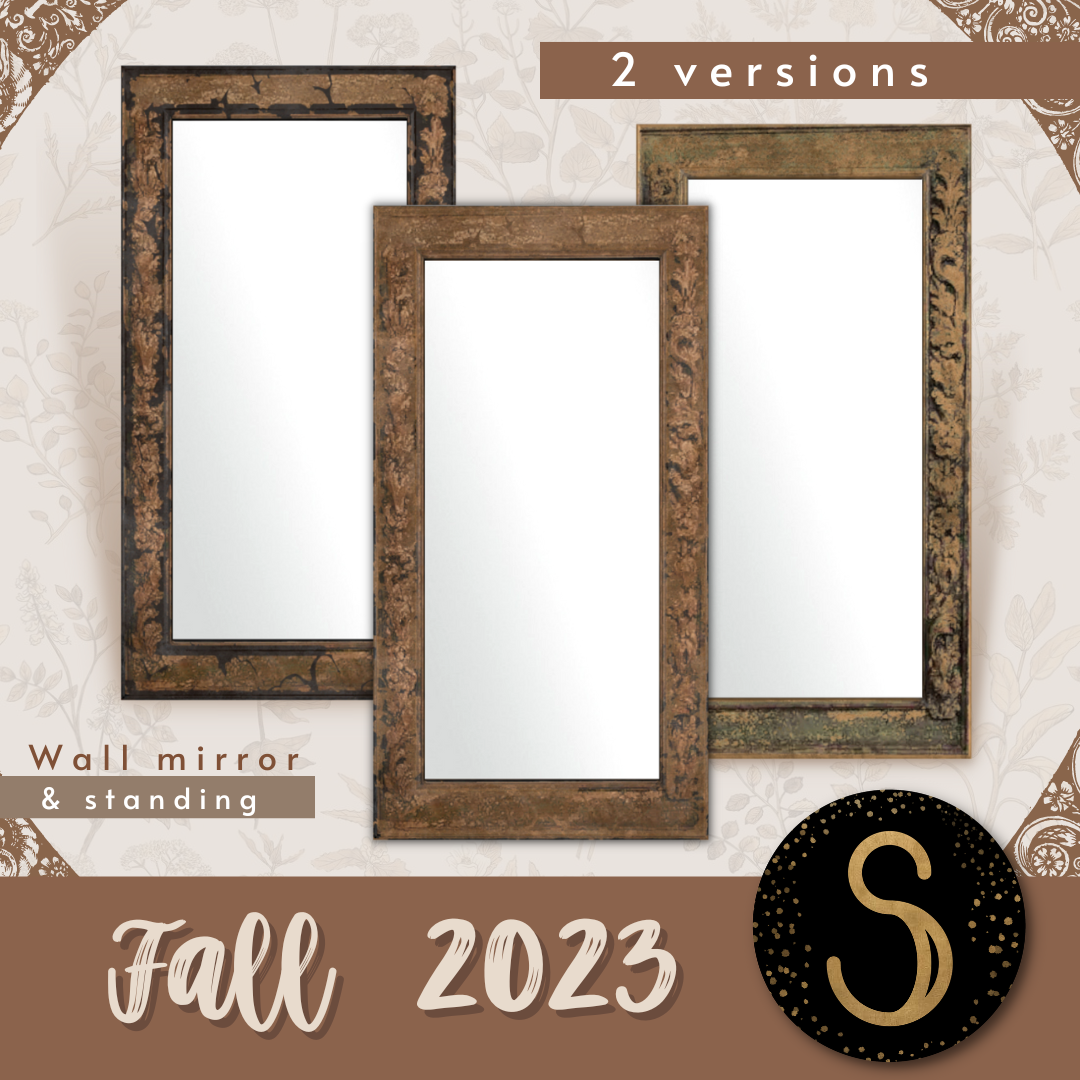  Fall 2023 - Wall & Standing mirror