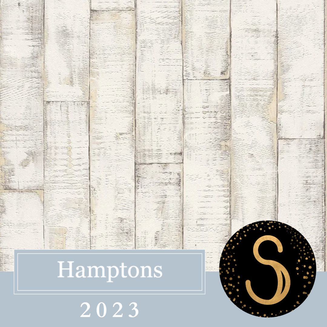 The Hamptons - Wood panel - Wallpaper