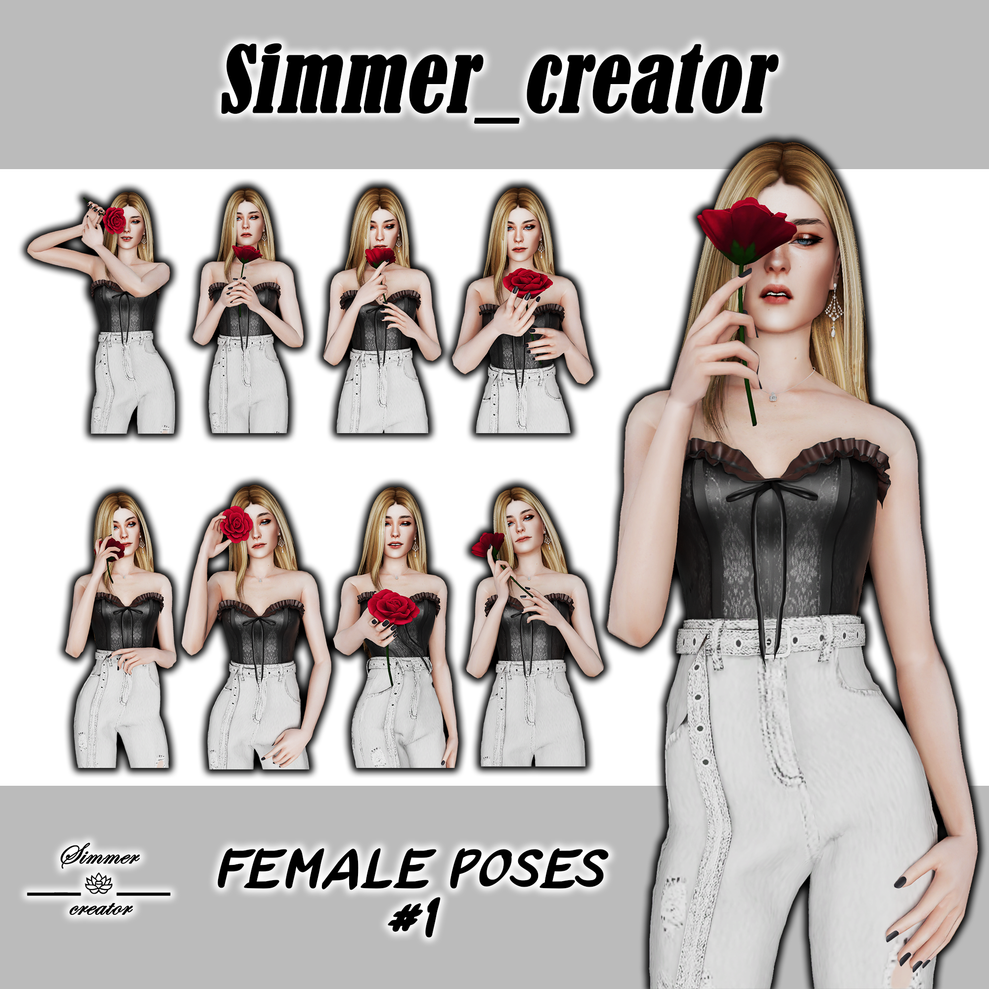 Female poses #1