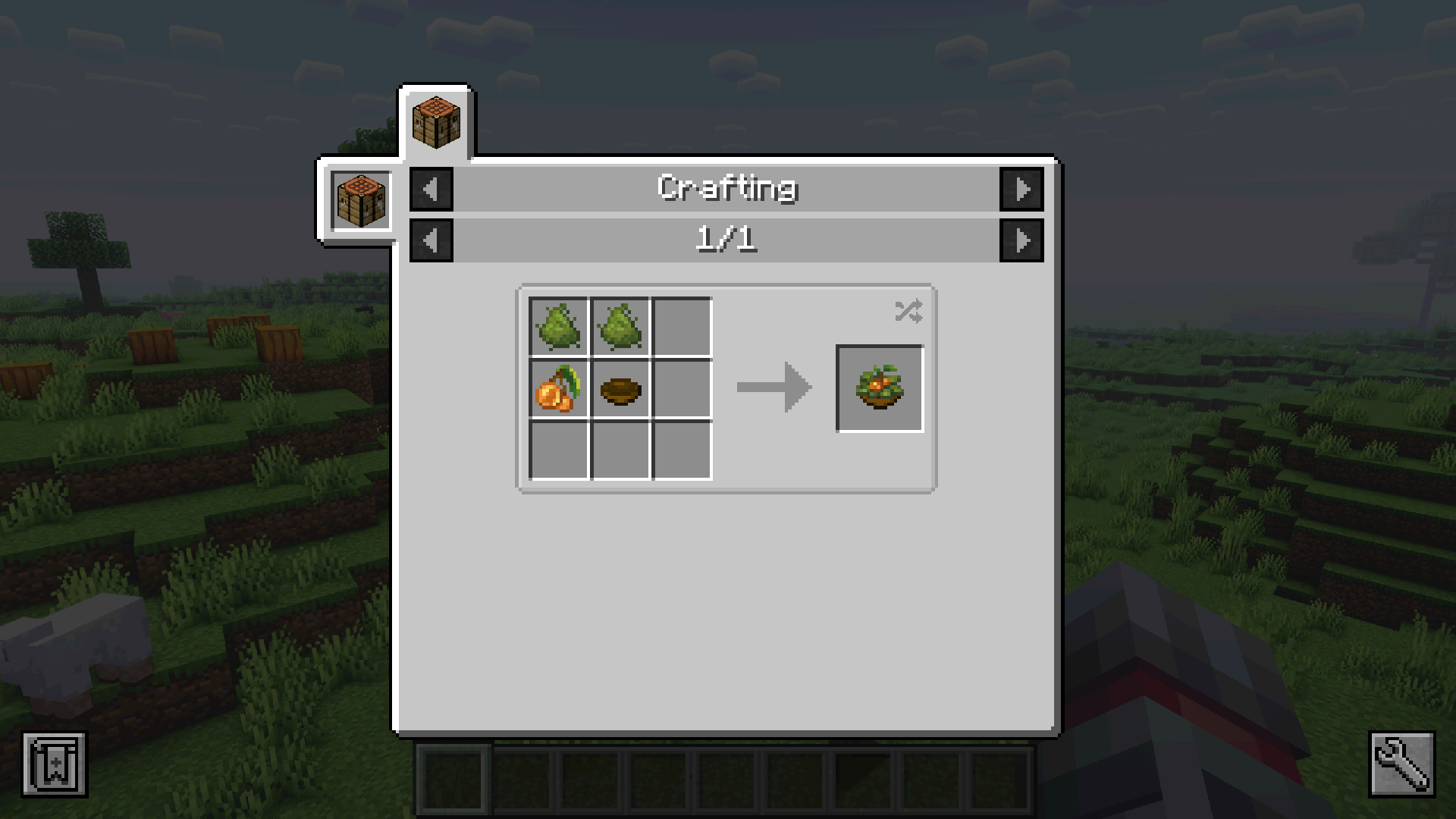 Food Crafting Recipe