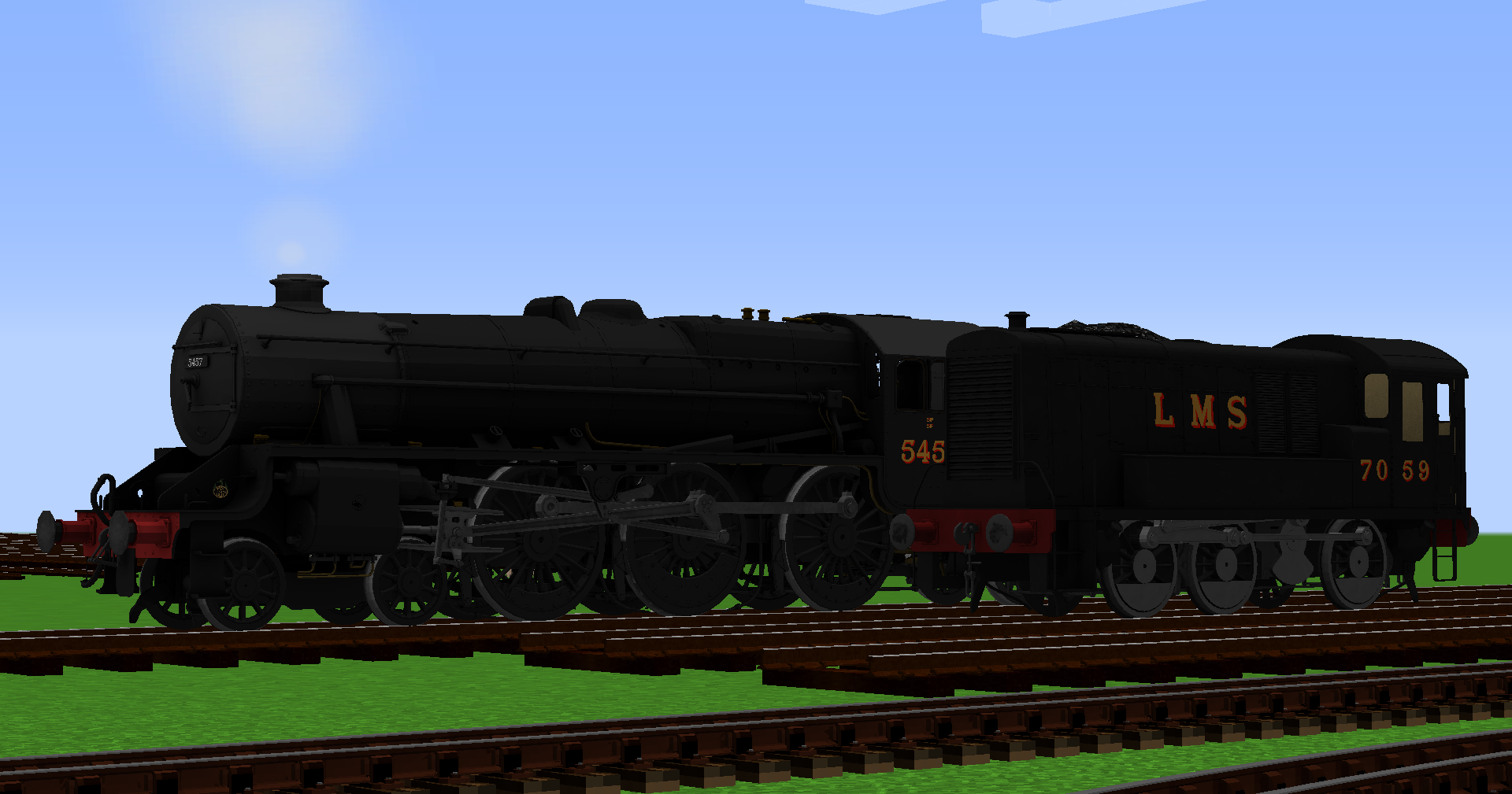 LMS Armstrong Whitworth Loco and the Black 5 from Dragon's LMS Pack