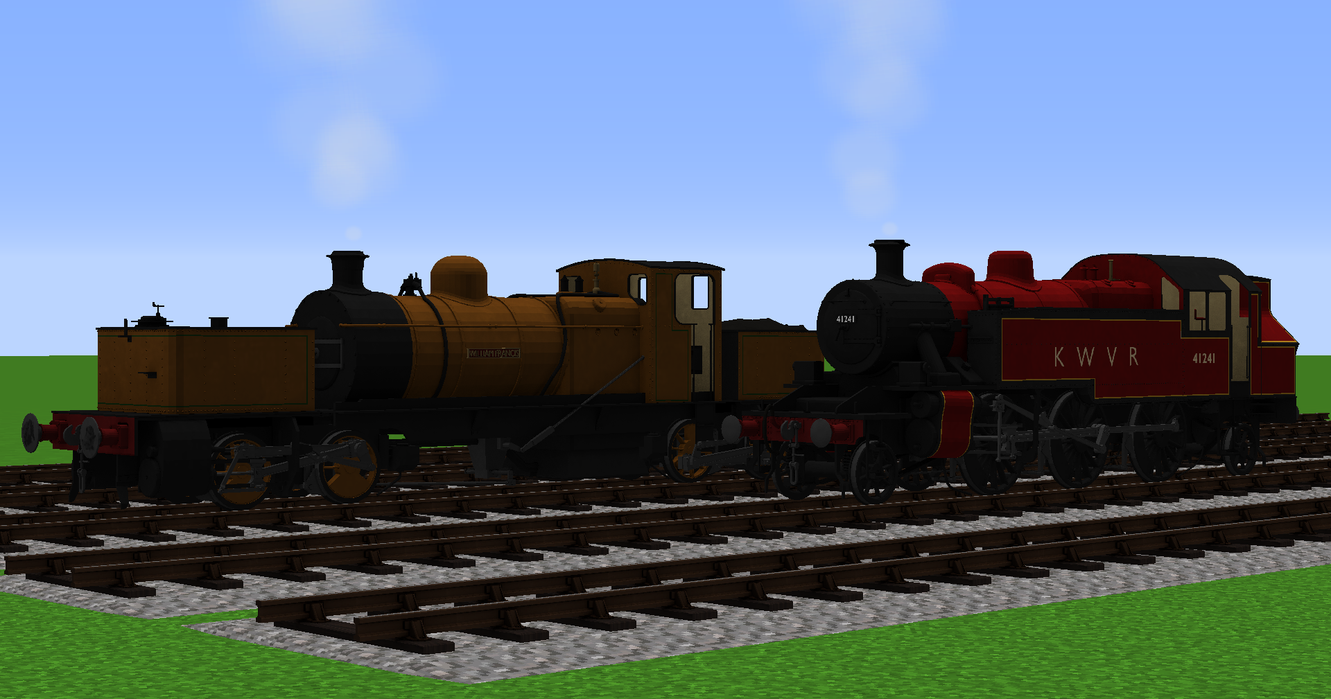 Beyer Peacock Industrial Garratt & LMS Ivatt 2MT