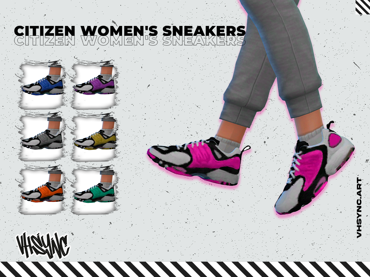 Install Vhsync Citizen Womens Sneakers The Sims 4 Mods Curseforge 5757