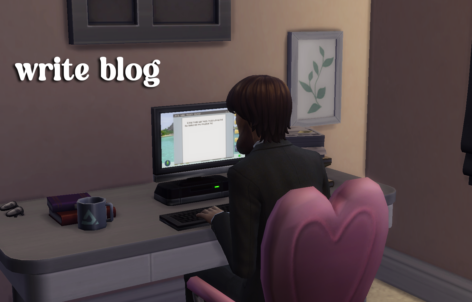 write blog