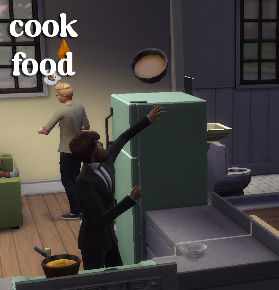 cook food