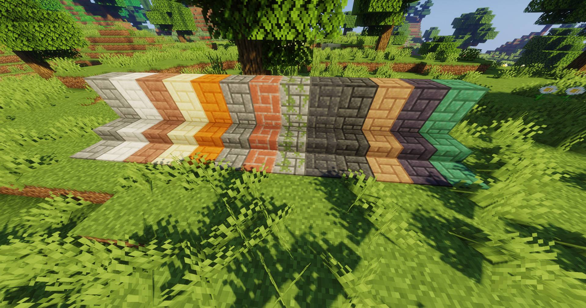 Windmill weave path