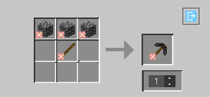 Pickaxe Recipe