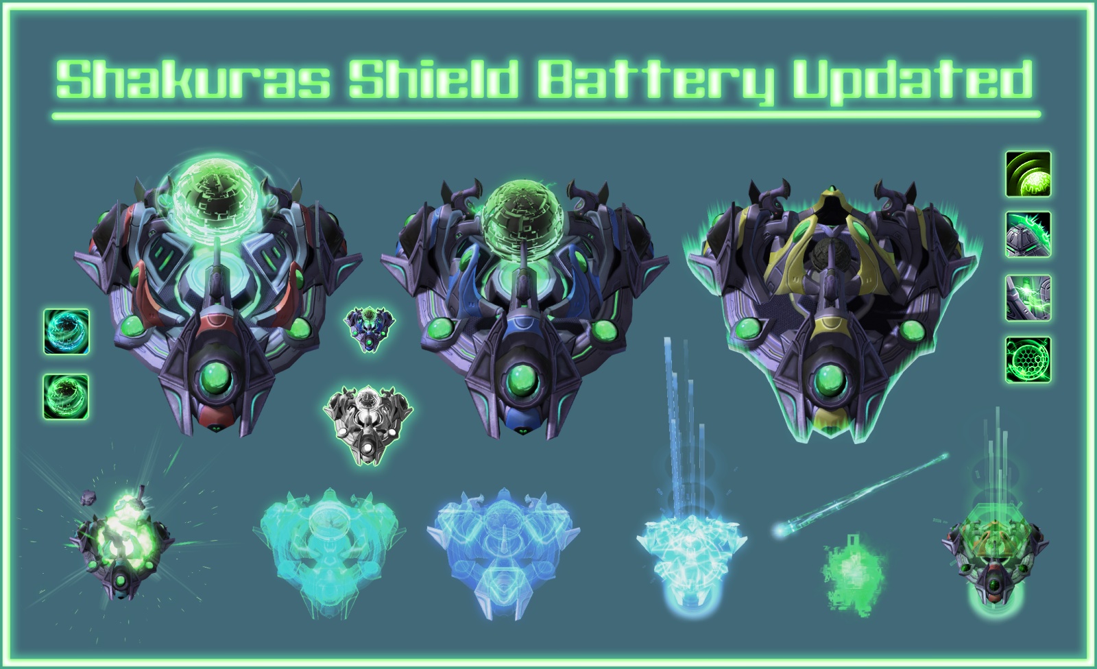 Shield Battery Shakuras - Updated