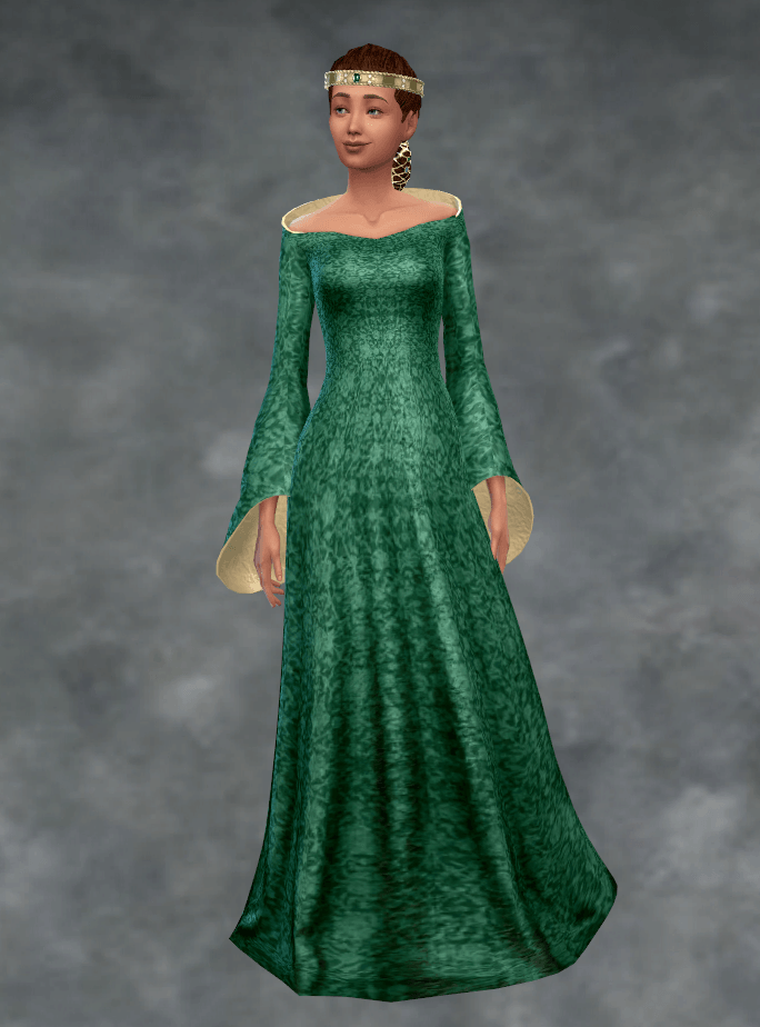 Sifix Cersei Dress Redux - Screenshots - The Sims 4 Create a Sim ...