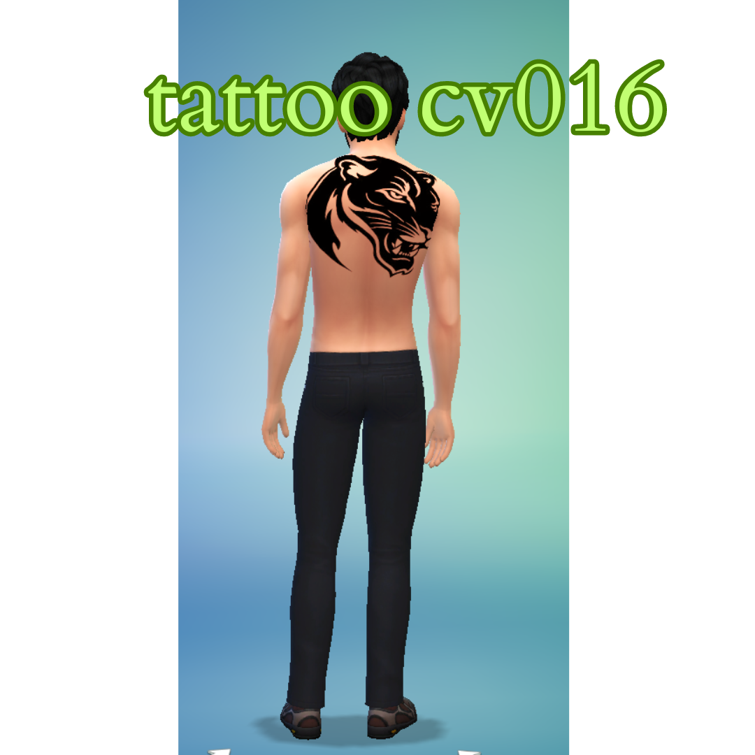 Tattoo cv016 - Screenshots - The Sims 4 Create a Sim - CurseForge