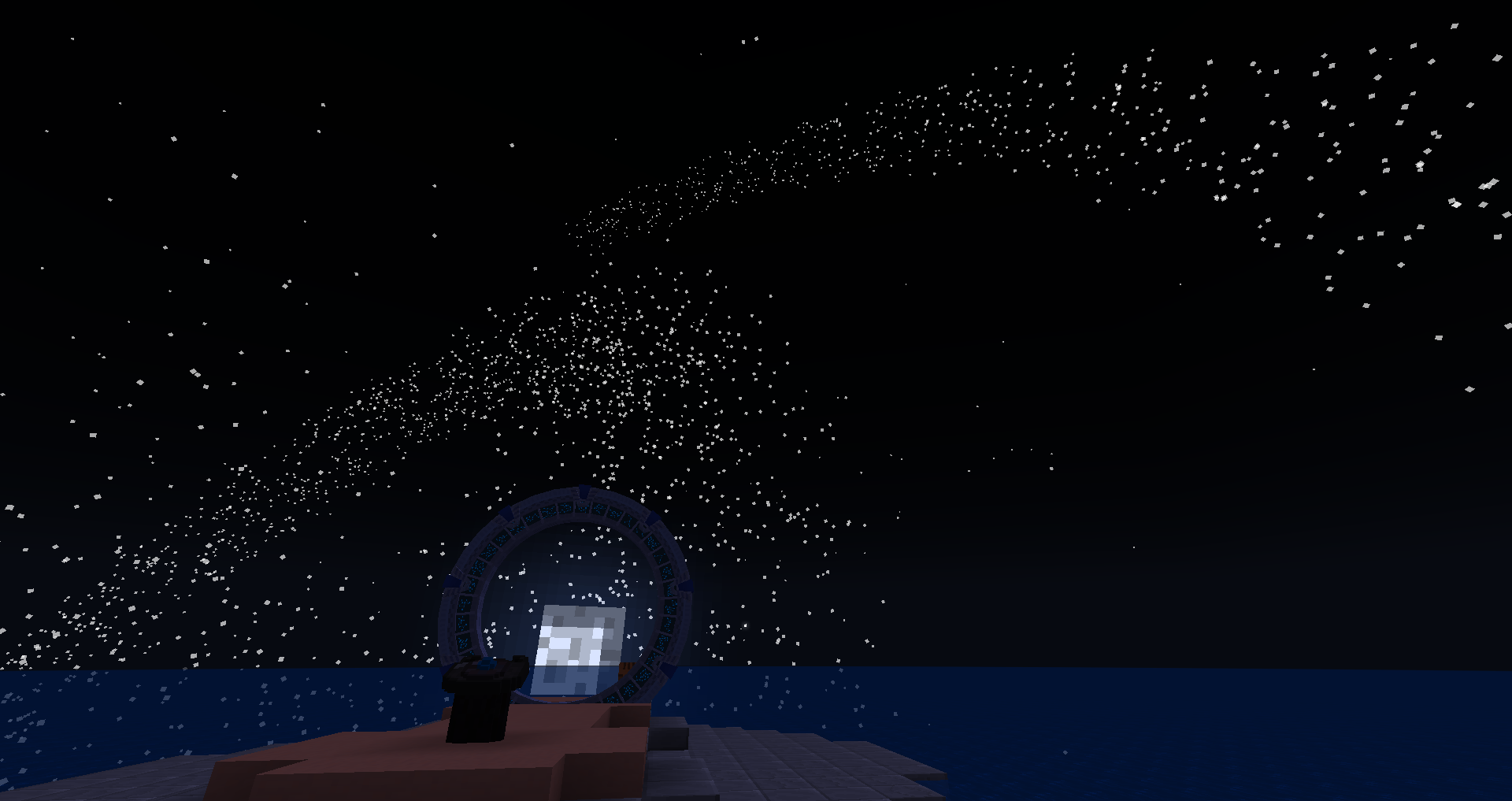 Night on Lantea with Stellar View installed