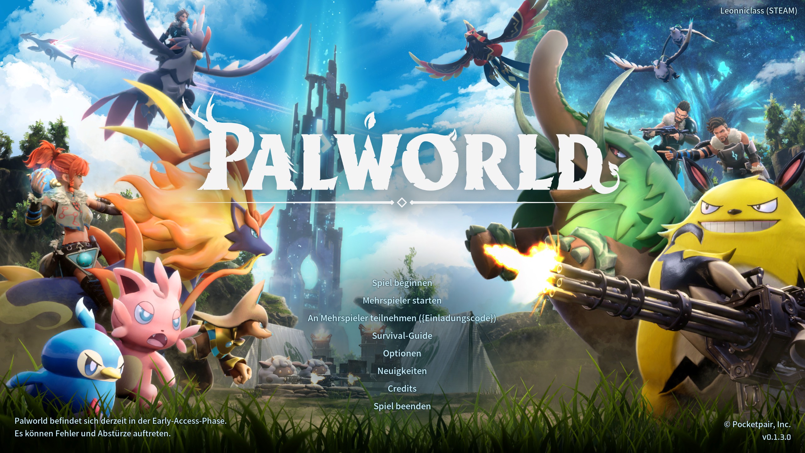 Default Palworld Background