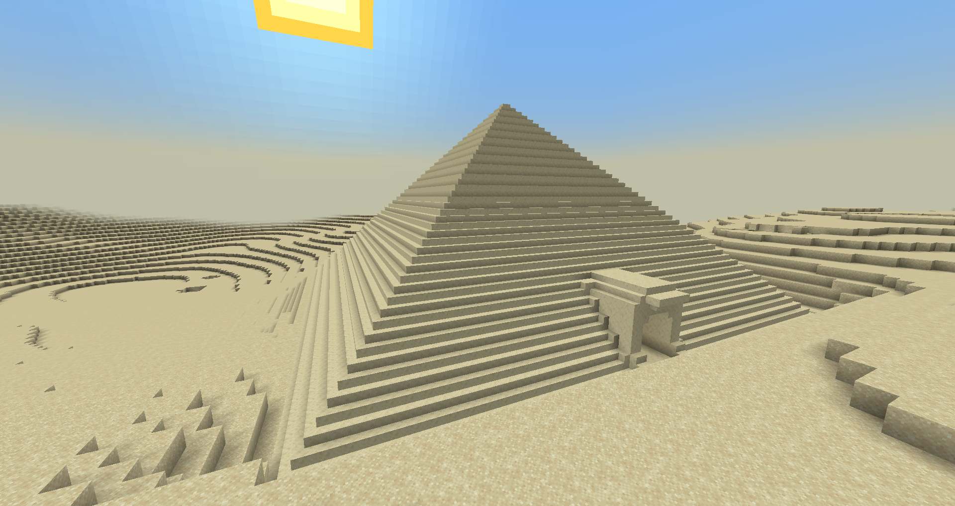 Goa'uld Temple - Desert Pyramid