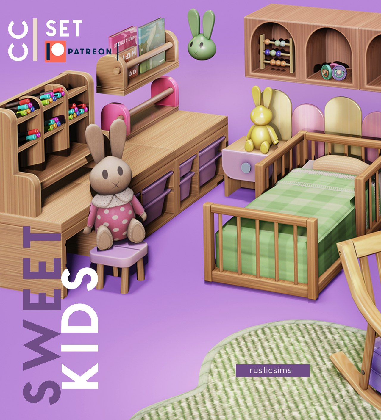 SWEET KIDS ROOM by rusticsims