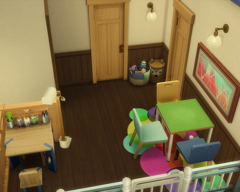 Upstairs hallway/ playroom