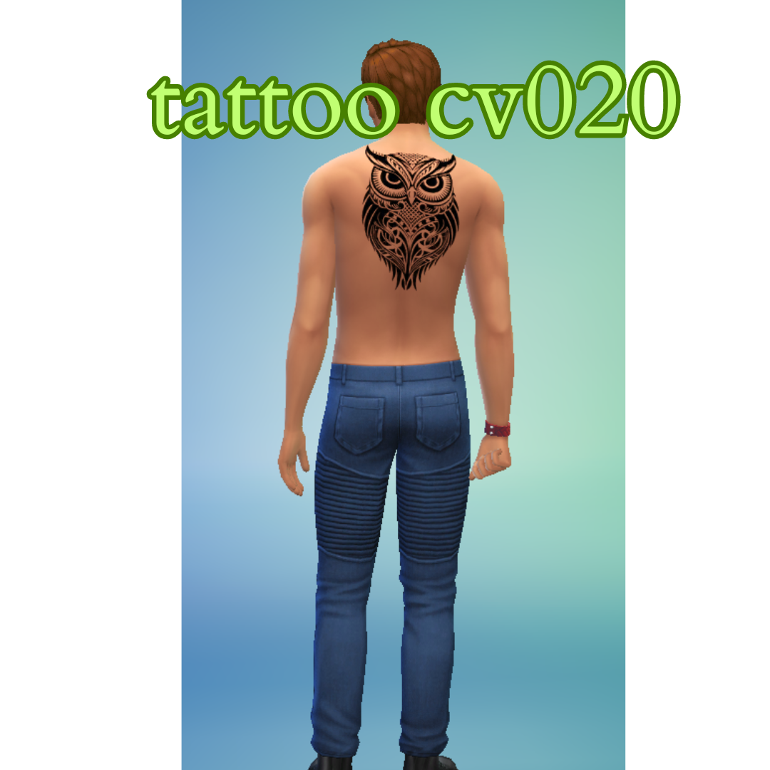 Tattoo cv020 - Screenshots - The Sims 4 Create a Sim - CurseForge