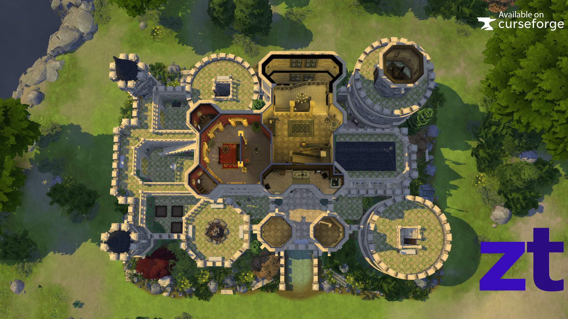 Windenburg Castle - Floorplan 2nd