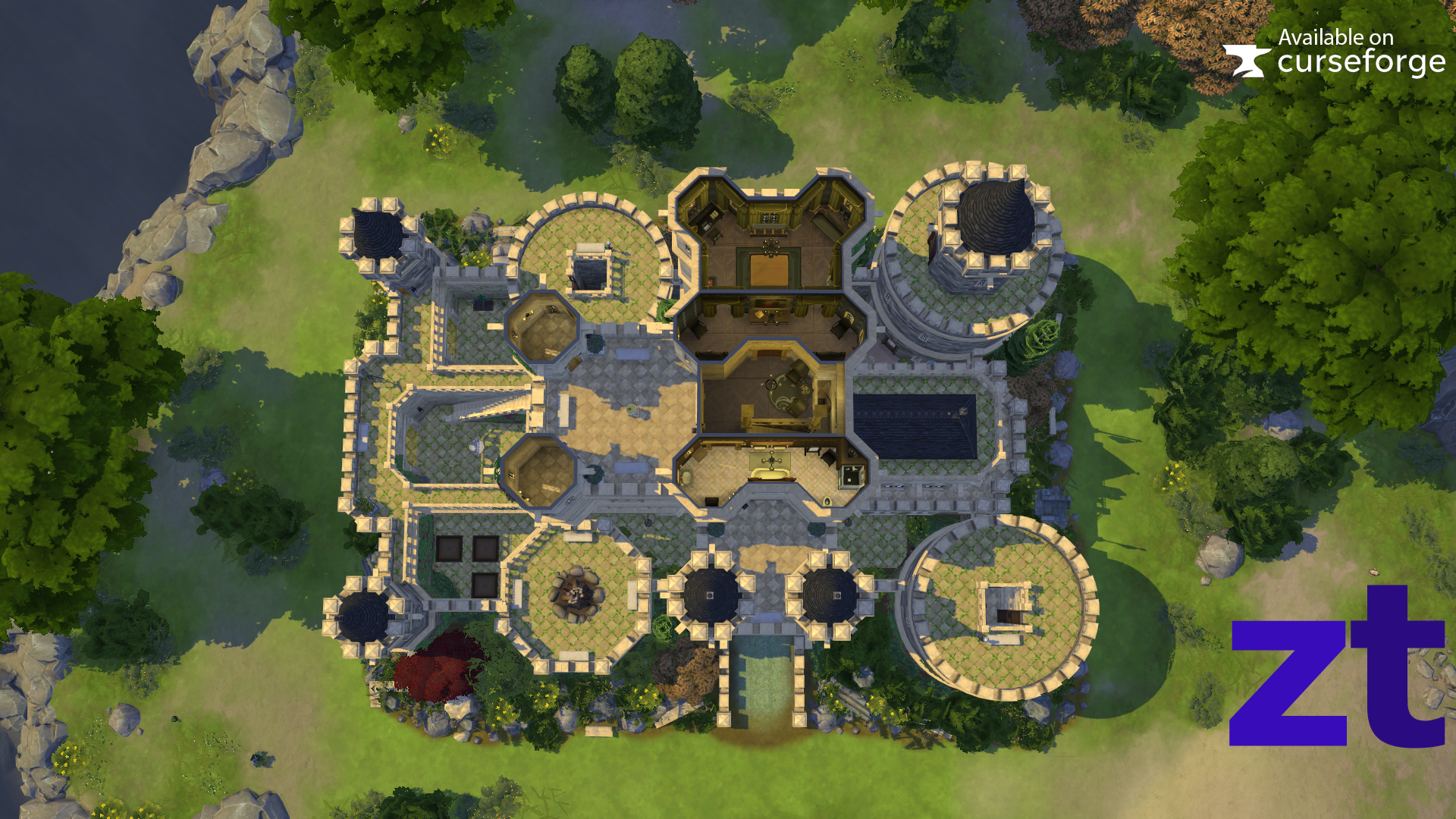 Windenburg Castle - Floorplan 3rd