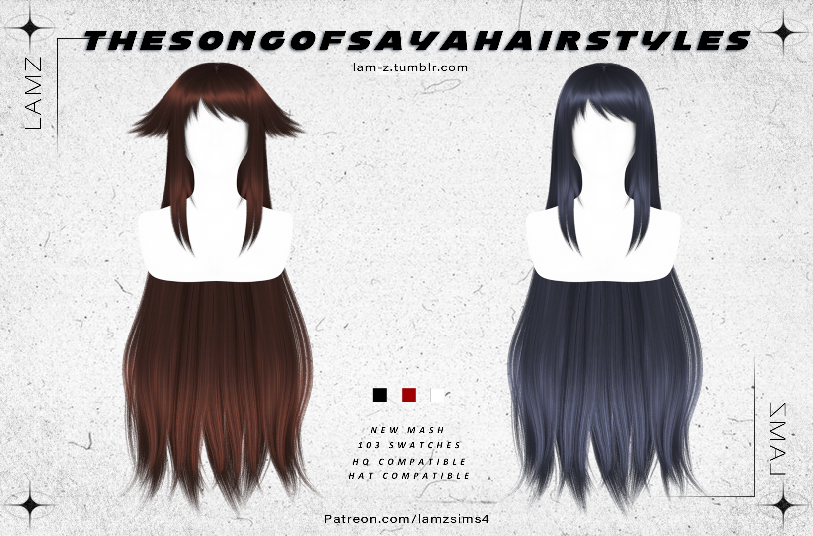 TheSongofSayaHairstyles