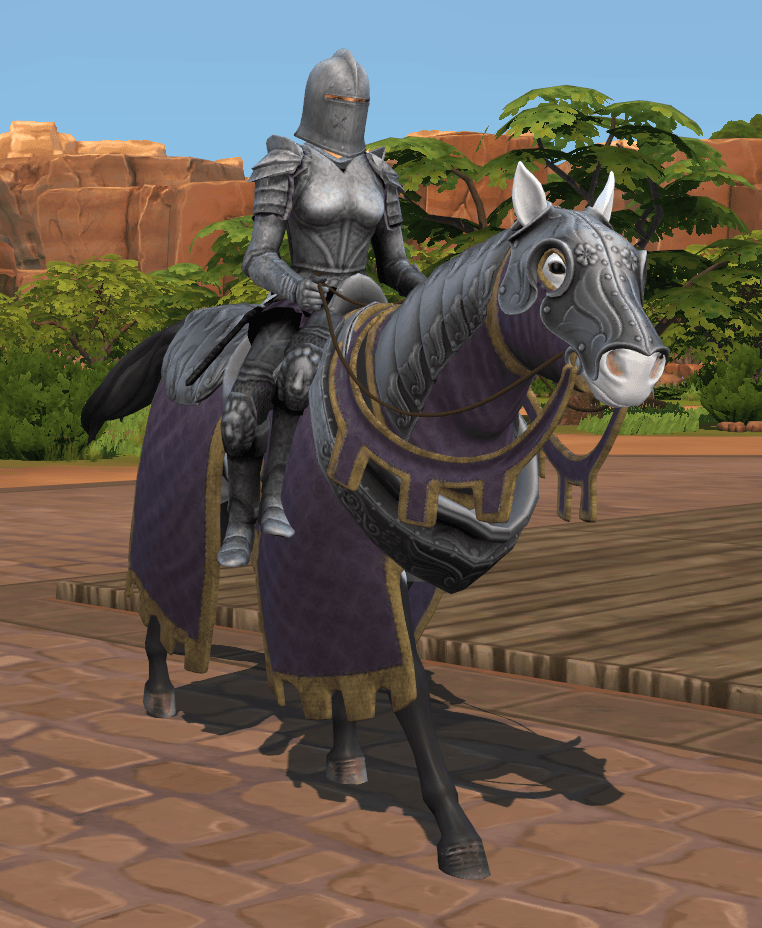 Medieval Horse Accessories - Elegant Set