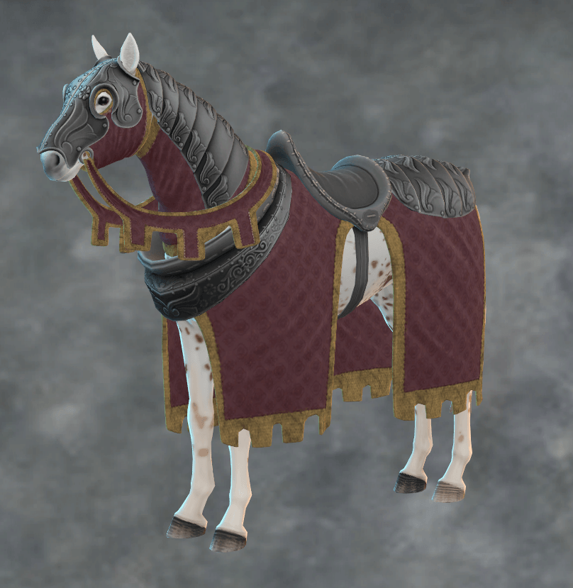 Medieval Horse Accessories - Elegant Set