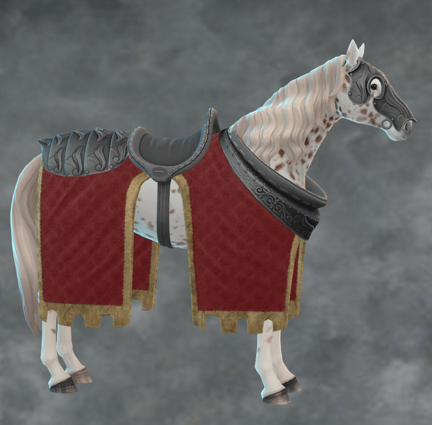 Medieval Horse Accessories - Elegant Set