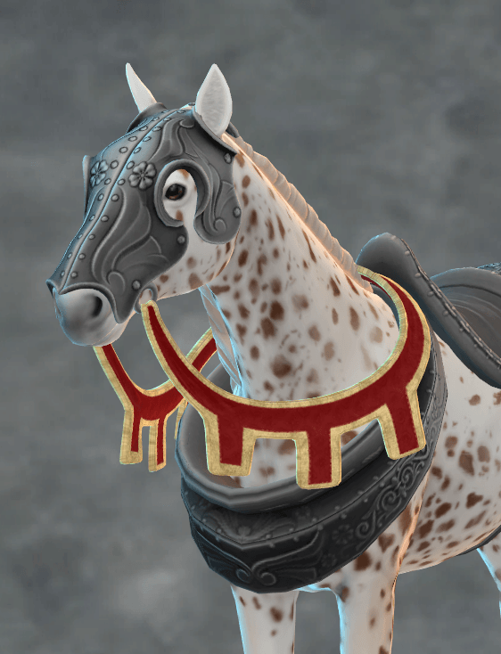 Medieval Horse Accessories - Elegant Set