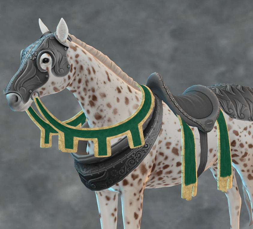 Medieval Horse Accessories - Elegant Set