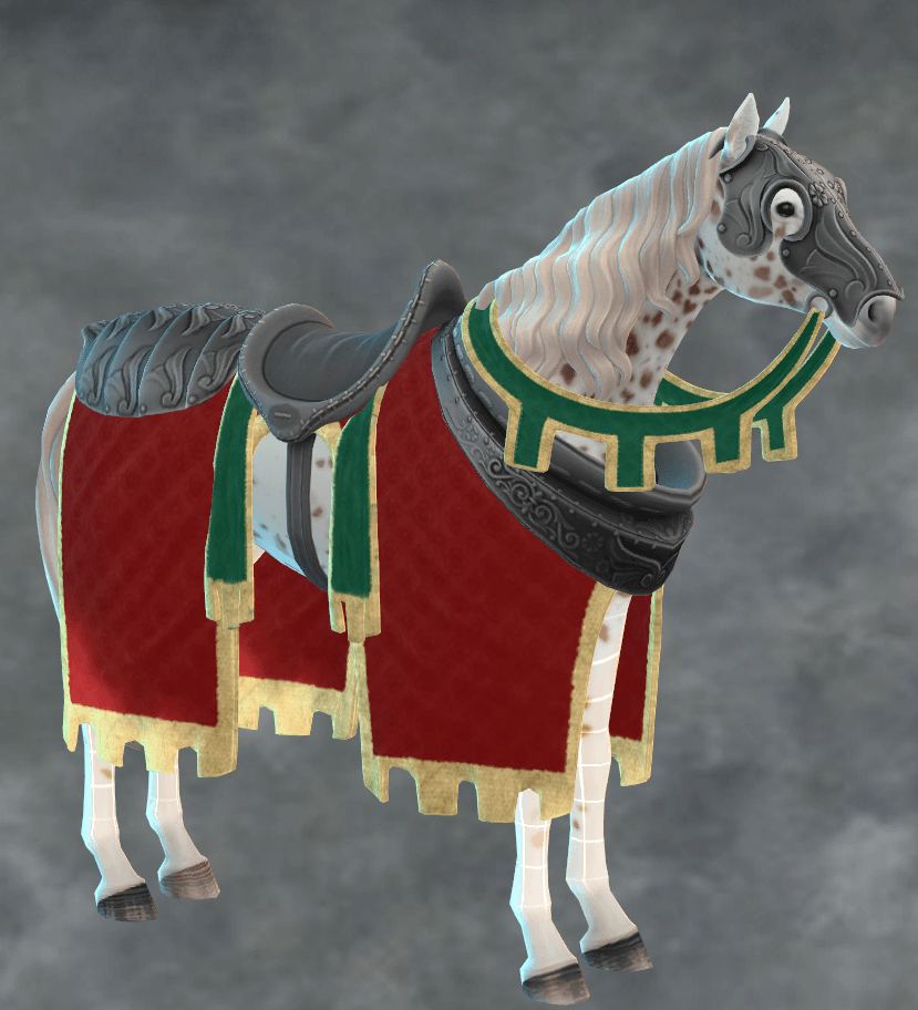 Medieval Horse Accessories - Elegant Set