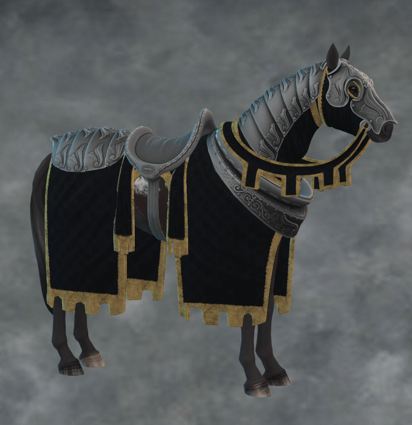 Medieval Horse Accessories - Elegant Set