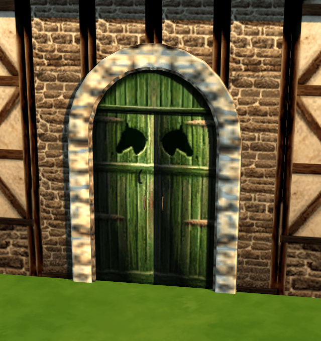 Settlers Stables Build Objects: Doors, Gate, Fence