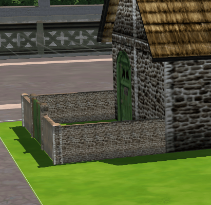 Settlers Stables Build Objects: Doors, Gate, Fence