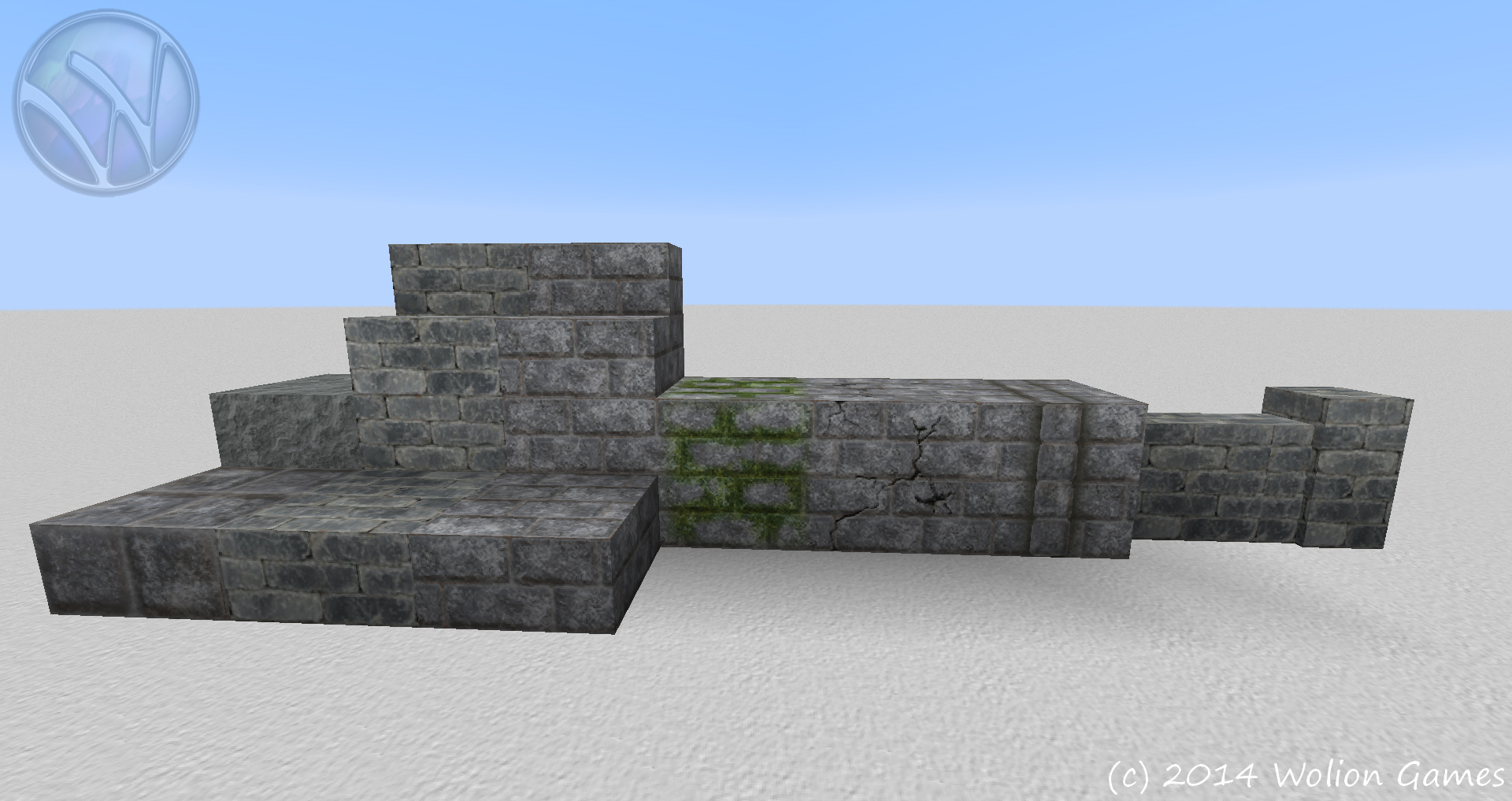 Wolion 128 HD stone blocks