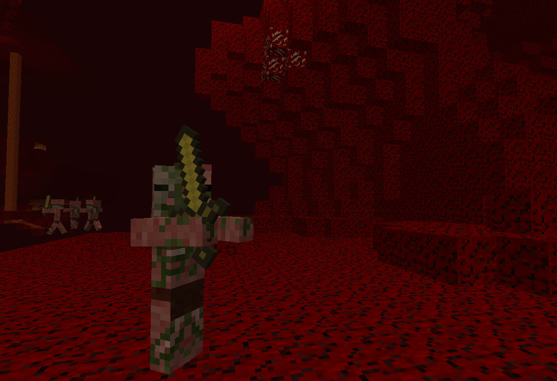 Even in the nether, you will feel warm and fuzzy on the inside with Wool!