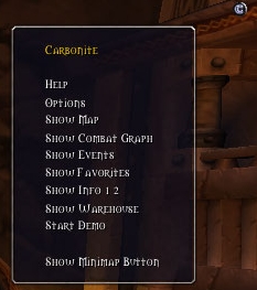<p>Shows the right-click options</p>