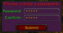 <p>Setting up your password</p>