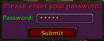<p>Entering Your Password</p>