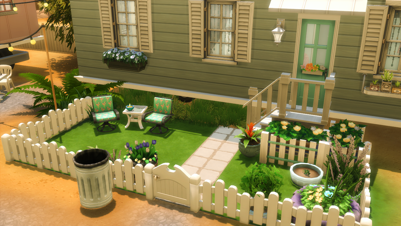 Unit 2 - front yard/garden