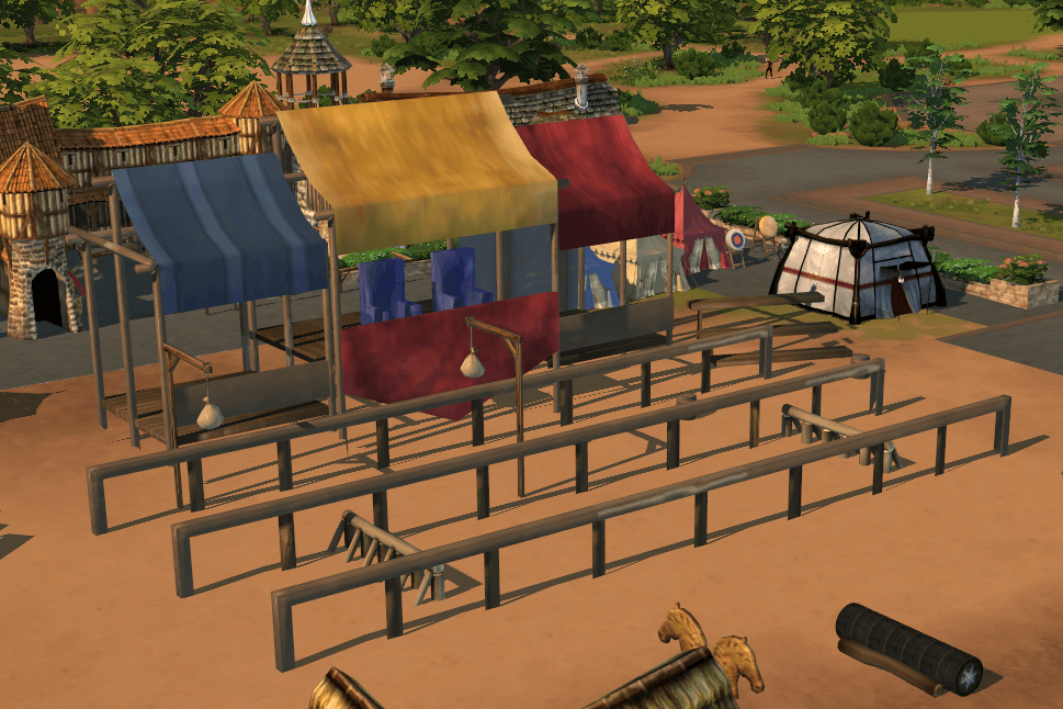 CK3 Jousting Arena - Medieval Equestrian Center