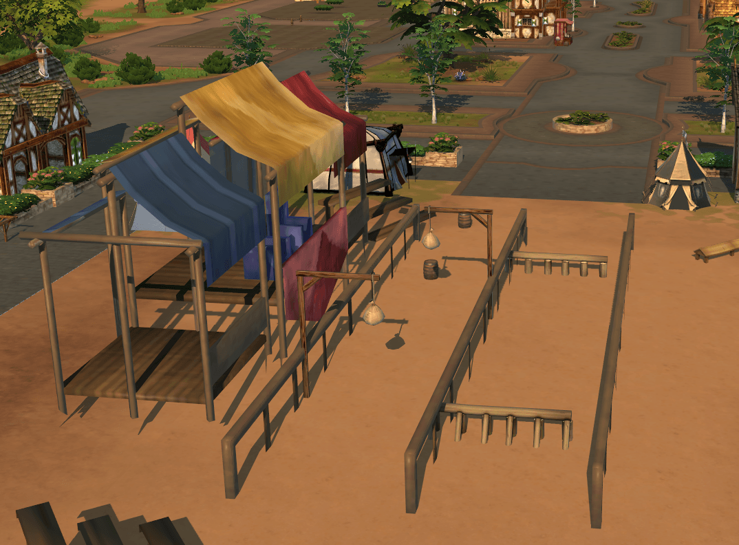 CK3 Jousting Arena - Medieval Equestrian Center