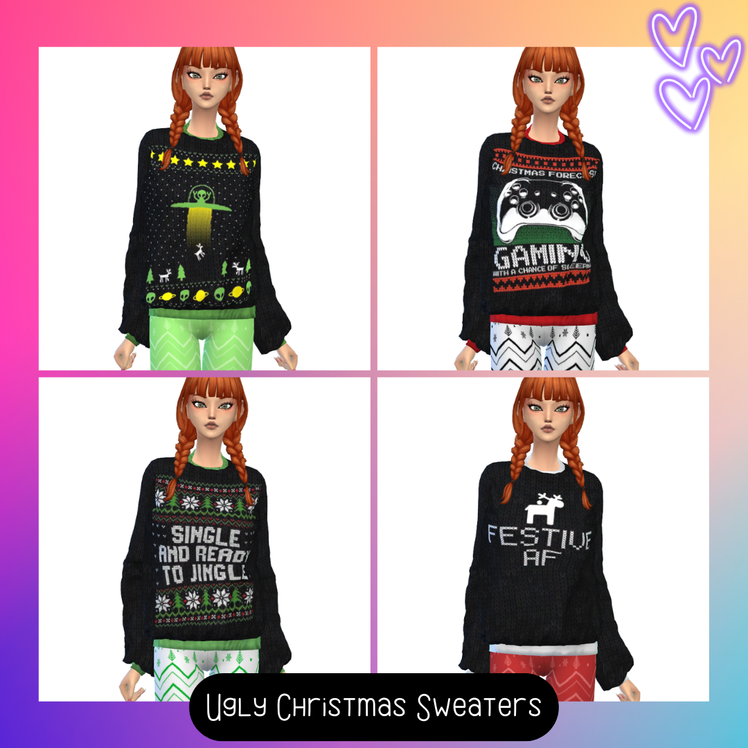 UGLY CHRISTMAS SWEATER COLLECTION (FEMALE)