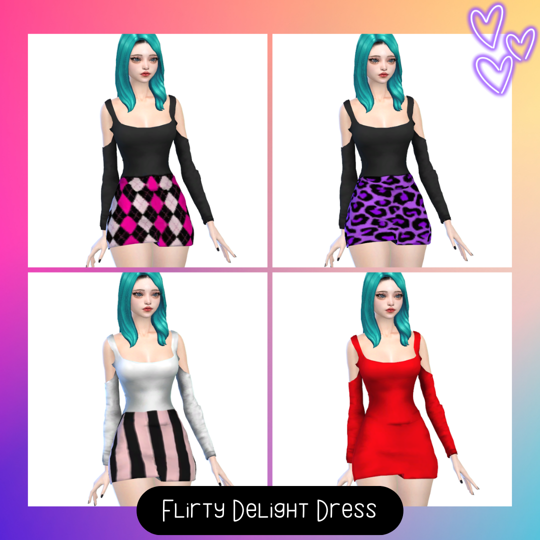 [JBTN] Flirty Delight Dress