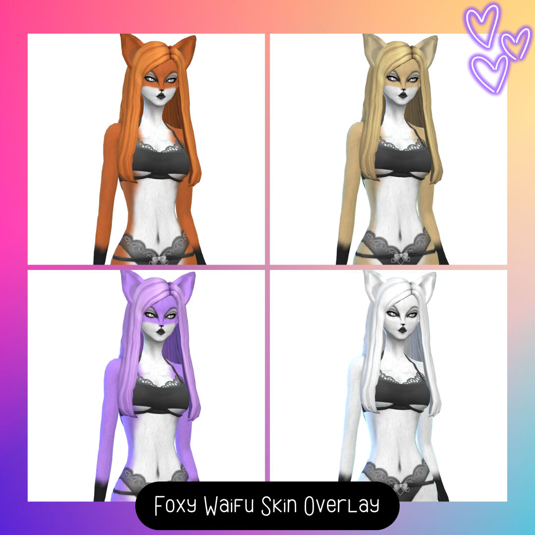 [JBTN] Foxy Waifu Skin Overlay