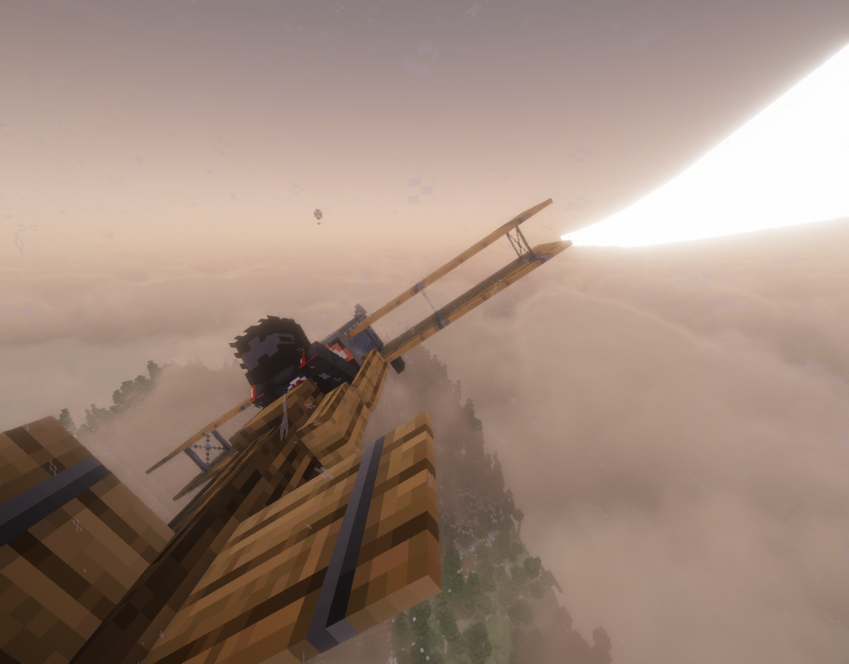 Thumbnail flying around the world