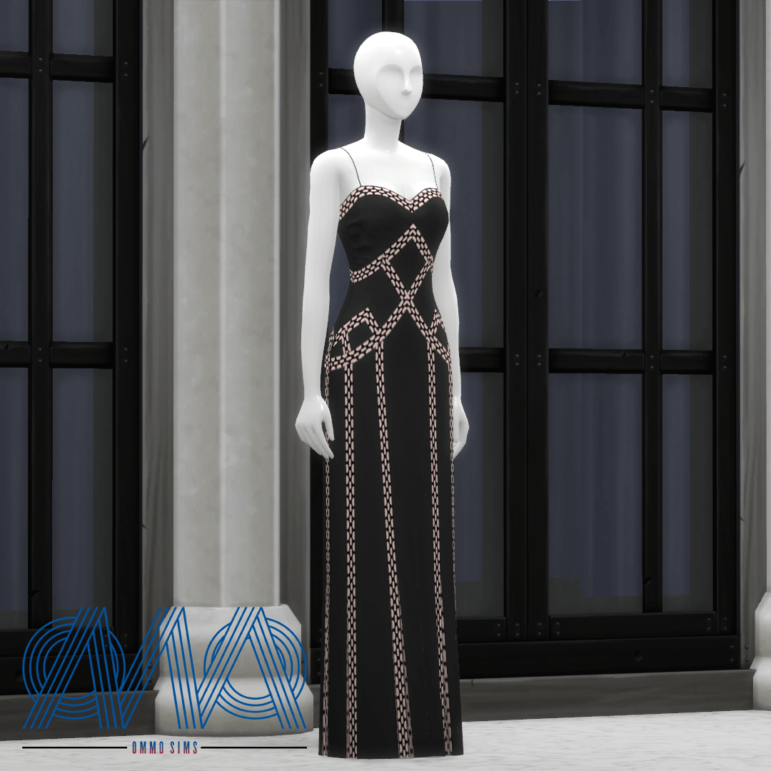 Kurara Gown - The Sims 4 Create a Sim - CurseForge