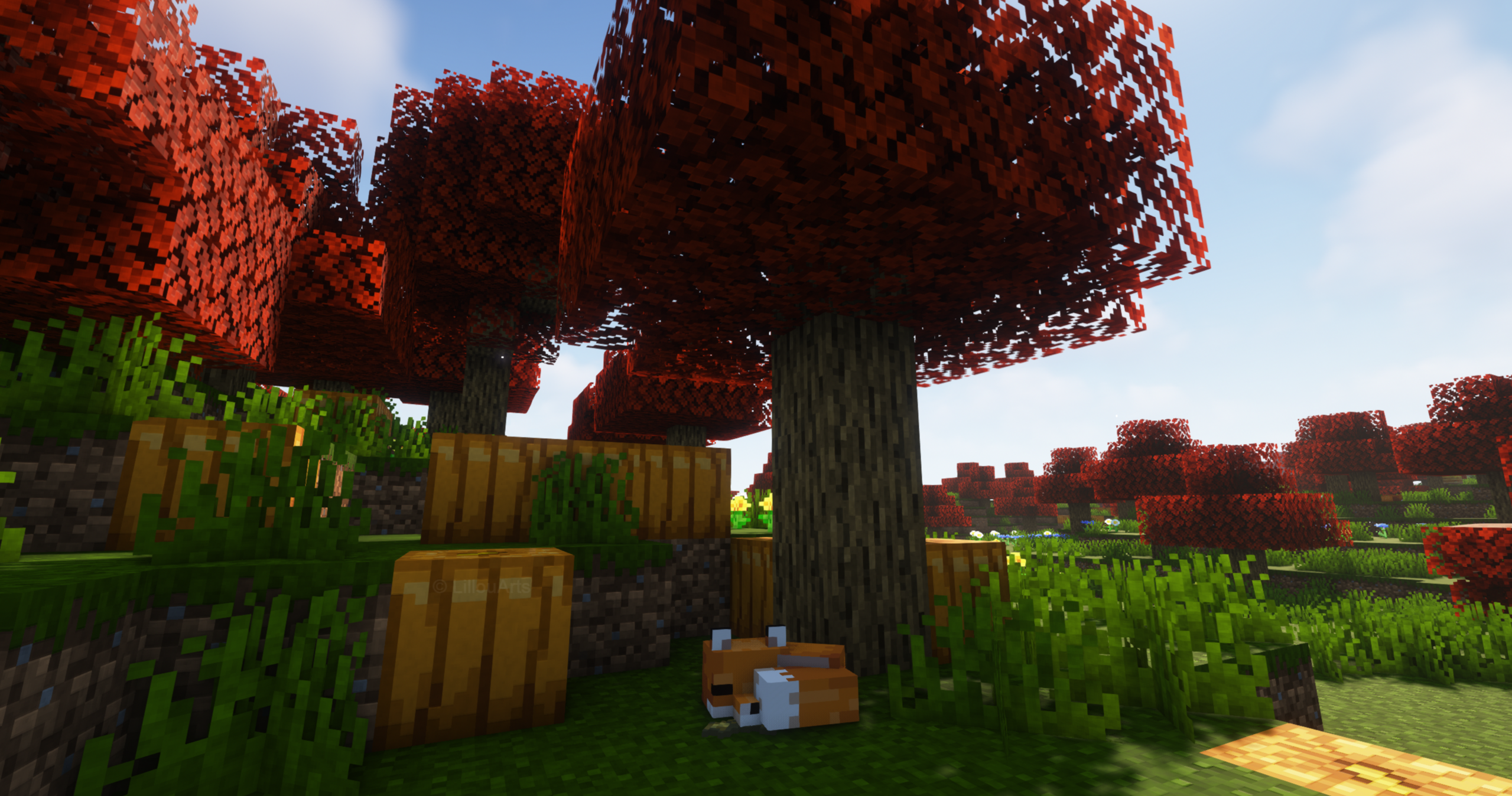 Autumnal Red Biome