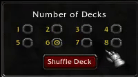 Dealer UI - Number of Decks