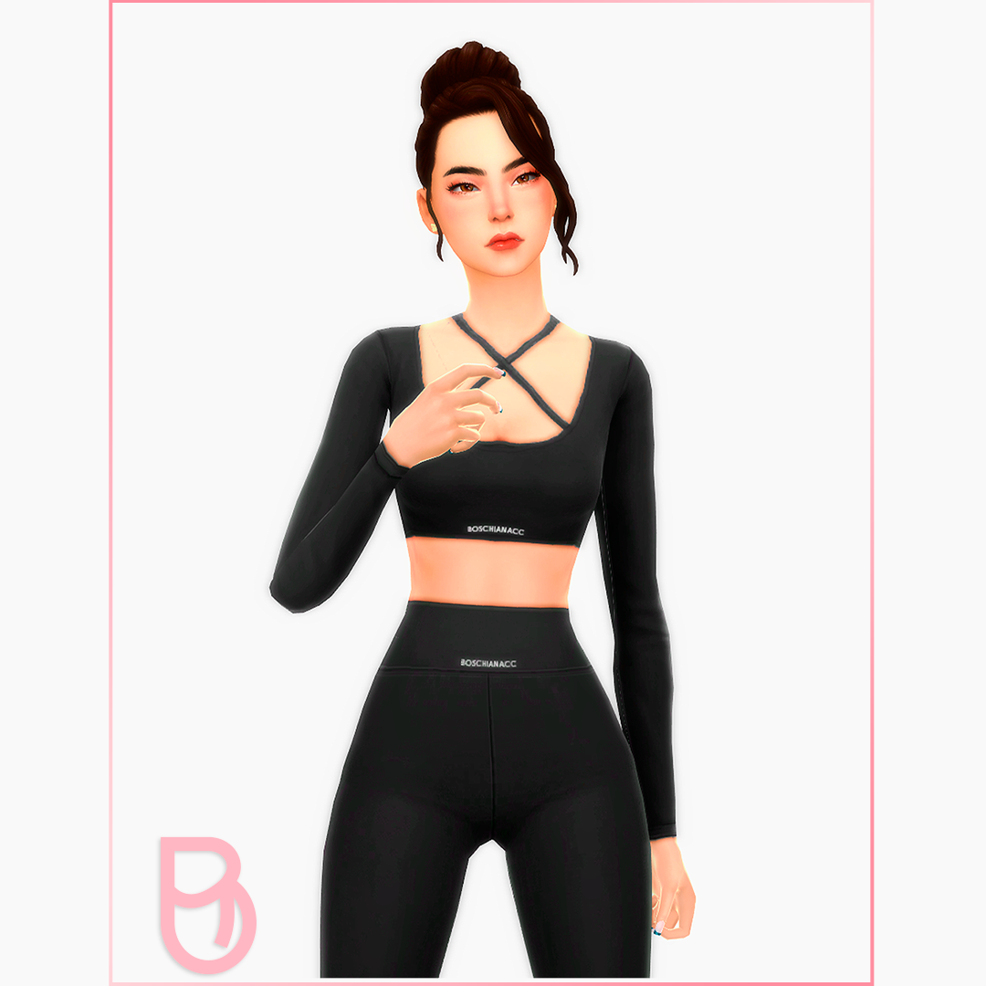 Woman Top - Petral - Version 2 - Screenshots - The Sims 4 Create a Sim ...