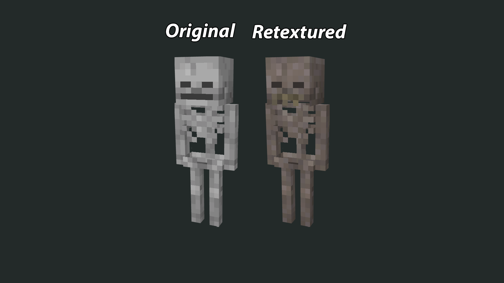 Retextured Skeleton Model