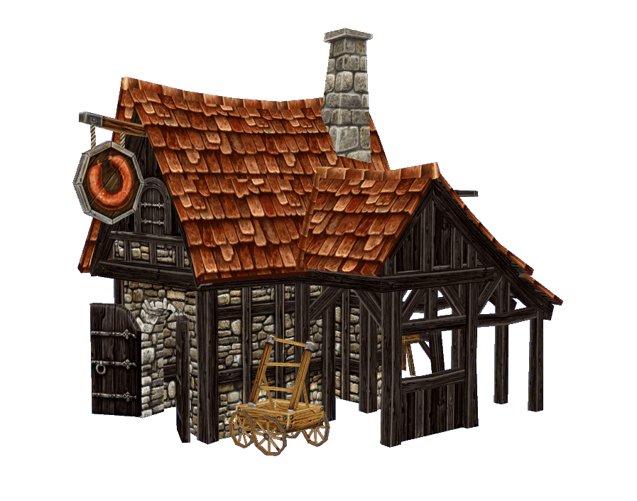 Medieval Hood Deco Houses - Butcher Set